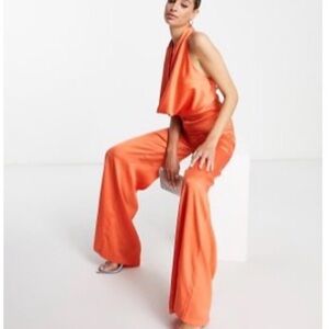 ASOS Design Cowl Neck Jumpsuit